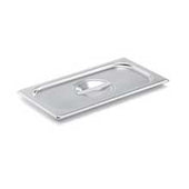 Cover Solid Flat, Stainless Steel, 1/6 Size.