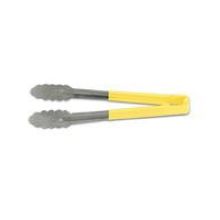 Vollrath Scalloped Yellow Kool Touch Utility Tong, 9 1/2 inch -- 12 per case.