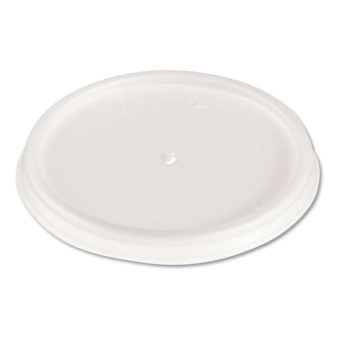Dart High Impact Polystyrene Translucent Vented Lid Only -- 1000 per case