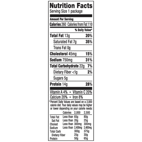 Kraft Oscar Mayer Lunchable Ham and Swiss Cheese, 4.5 Ounce -- 16 per case.