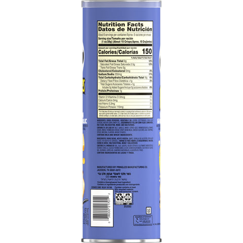 Pringles® CHIP POTATO PRINGLES CRISPS PARMESAN & ROASTED GARLIC