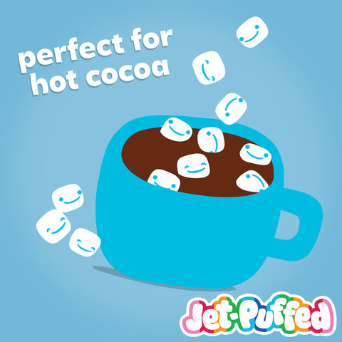 Jet-Puffed Mini Marshmallow - 16 oz. bag, 12 per case