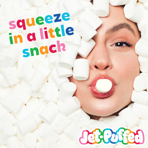 Jet-Puffed Mini Marshmallow - 16 oz. bag, 12 per case