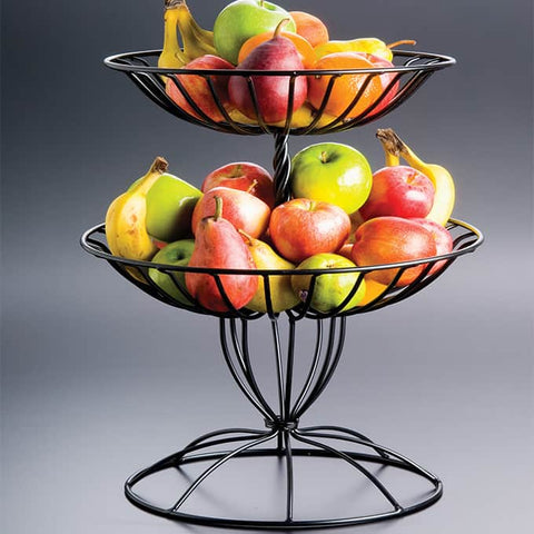 American MetalCraft STAND DISPLAY 2 TIER FOOTED