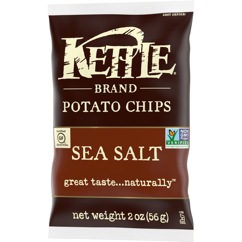 Kettle Foods CHIP POTATO CADDY SEA SALT