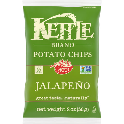 Kettle Foods CHIP POTATO KETTLE JALAPENO
