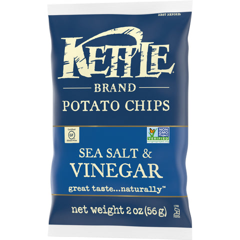 Kettle Foods CHIP POTATO KETTLE SEA SALT & VINEGAR