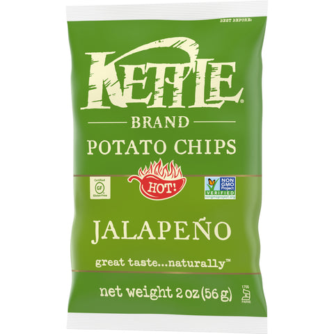 Kettle Foods CHIP POTATO KETTLE JALAPENO