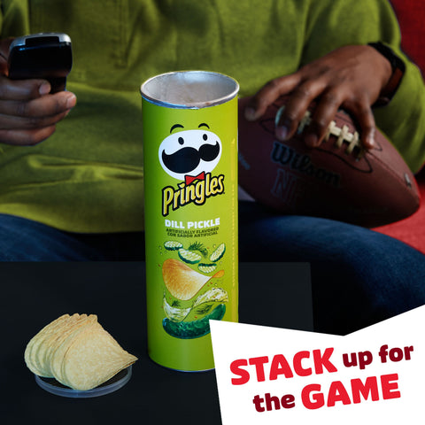 Pringles® CHIP POTATO CRISP SCREAM DILL PICKLE