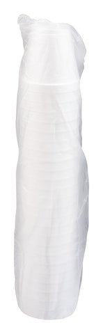 Dart Container J Cup Expanded Polystyrene Foam White Insulated Space Saver Cup, 8 Ounce -- 1000 per case
