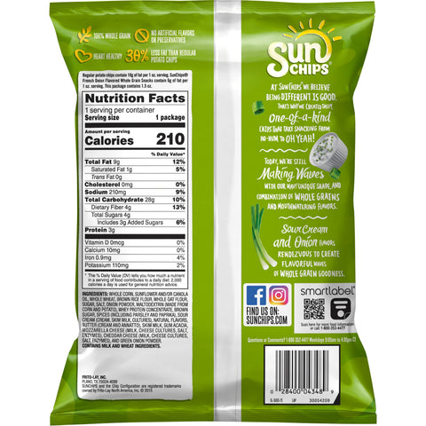 Sunchips® CHIP POTATO VARIETY PACK LARGE SINGLE SERVE