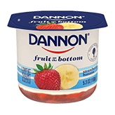 Dannon® YOGURT STRAWBERRY BANANA FRUIT ON THE BOTTOM