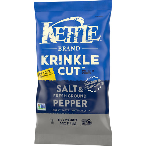 Kettle Foods KETTLE CHIPS KRINKLE SALT/PEPPER
