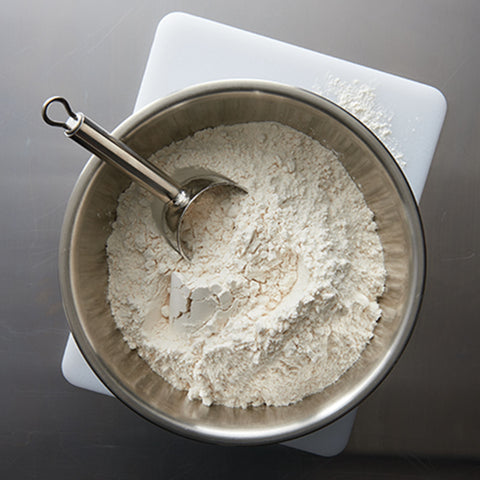 Gold Medal All Purpose Bleached Enriched Malted Hotel and Restaurant Flour, 50 Pound.