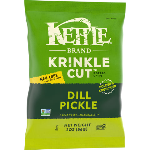 Kettle Foods KETTLE CHIP THICK CUT DILL PCKLE6/2 Z