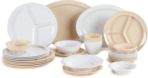Bowl Fruit Rimmed Melamine Kingline™ Tan 5 Oz