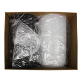 Sabert CONTAINER MICRO HINGED LARGE 1 COMPARTMENT 10X10X3.5 77.7 OZ