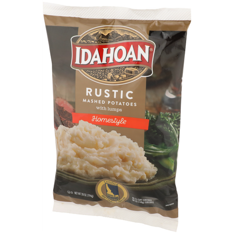 Idahoan Premium POTATO MASHED HOMESTYLE MADE FROM 100% IDAHO POTATOES