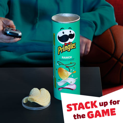 Pringles Ranch Crisps, 5.5 Ounce -- 14 per case.