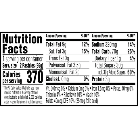 Pop-Tarts Frosted Cherry, 3.3 Ounce - 6 per box -- 12 Case