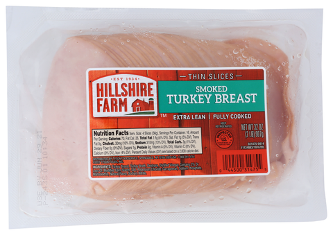 Hillshire Farm® TURKEY BREAST MESQUITE SLICED .5 OZ 10314750414
