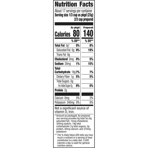 Betty Crocker® POTATO INSTANT BUDS MASHED