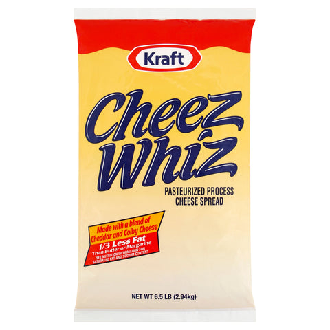 Cheez Whiz SPREAD CHEESE CHEDDAR & COLBY PROCESSED POUCH