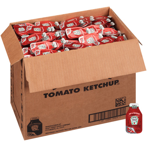 Heinz Dip and Squeeze Tomato Ketchup, 0.96 Ounce -- 500 per case.