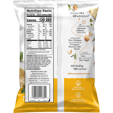 Off The Eaten Path CHIP HUMMUS CRISP