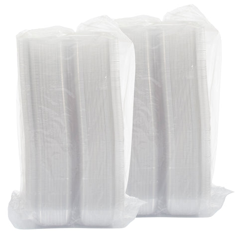 Dart StayLock® CONTAINER PLASTIC CLEAR HINGED SMALL OBLONG HIGH DOME 8.5X4.5X3.6