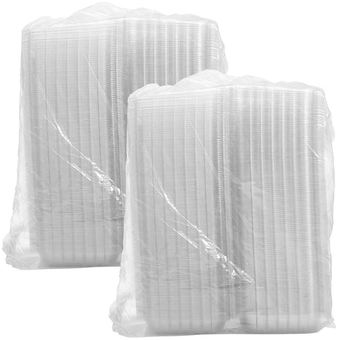 Dart ClearSeal® CONTAINER OPS CLEAR HINGED LID LARGE 1-COMPARTMENT 8-7/8X9-3/8X3