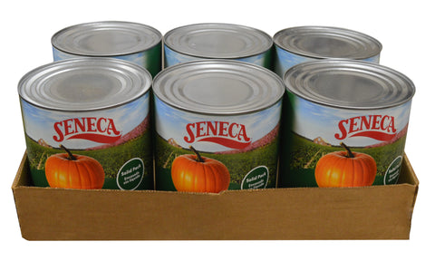 Seneca Solid Pack Pumpkin - no.10 can, 6 cans per case