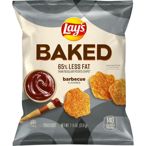 Chip Potato Oven Baked Potato Crisps Bbq Large Single Serve Sensible