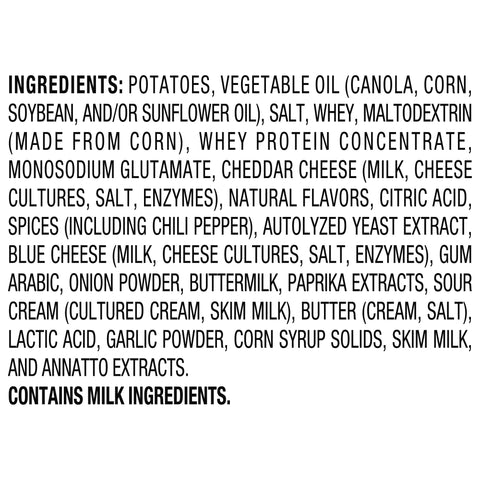 Ruffles® CHIP POTATO RIDGED QUESO LARGE SINGLE SERVE
