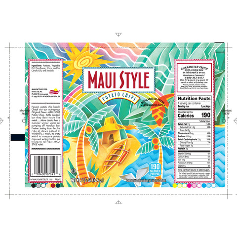 Maui Style® CHIP POTATO KETTLE REGULAR LARGE SINGLE SERVE
