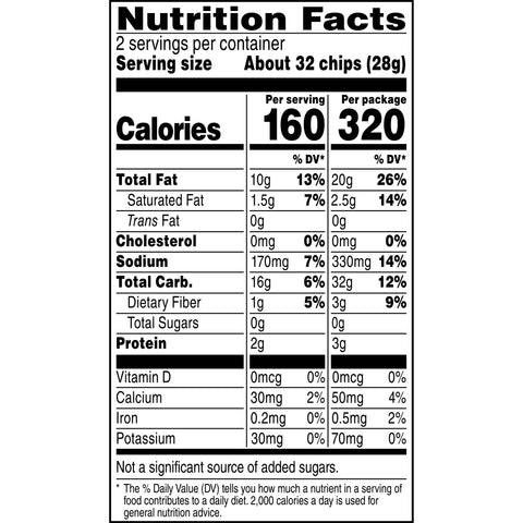 Fritos Original Corn Chips, 2 Ounce -- 64 per case.