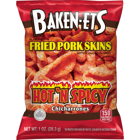 Baken-ets® CHIP PORK RINDS HOT 'N SPICY LSS