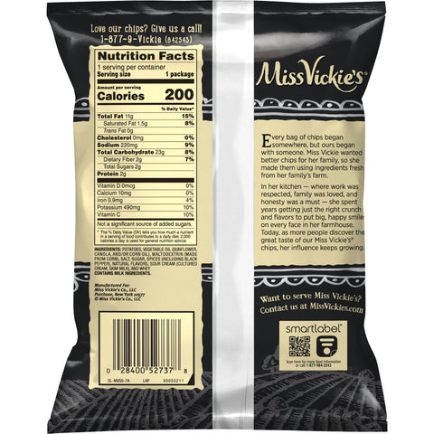 Miss Vickies® CHIP POTATO LIME & CRACKED PEPPER