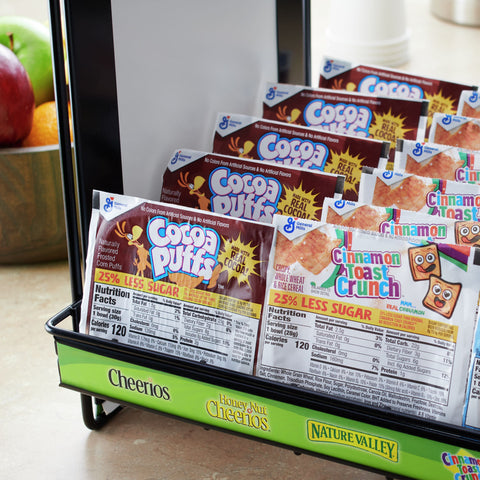 Cocoa Puffs 25 Percent Less Sugar Cereal, 1.06 Ounce -- 96 per case.