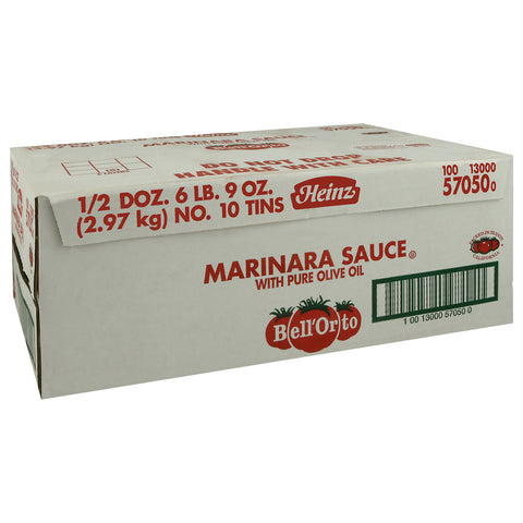 Heinz Bell Orto Marinara Sauce, no. 10 Can -- 6 per Case