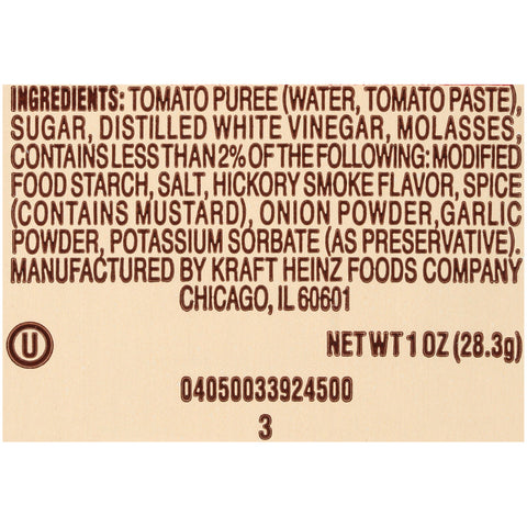 Sauce Barbeque Original Single Serve Cup