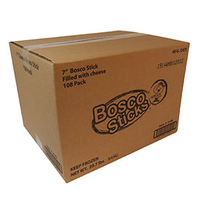 Boscos Breadstick - Stuffed with Mozzarella Cheese, 7 inch -- 108 per case.