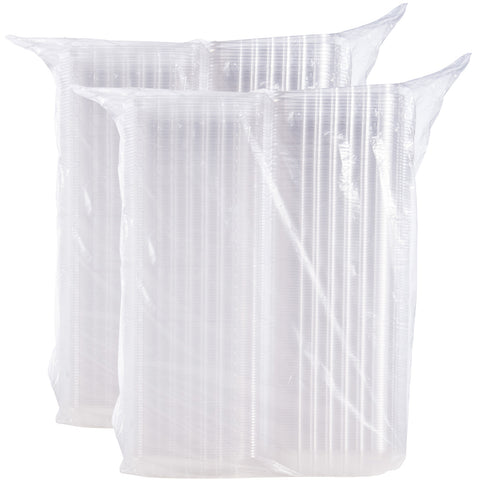 Dart ClearSeal® CONTAINER OPS CLEAR HINGED LID MEDIUM 1-COMPARTMENT 8.25X8.25X3