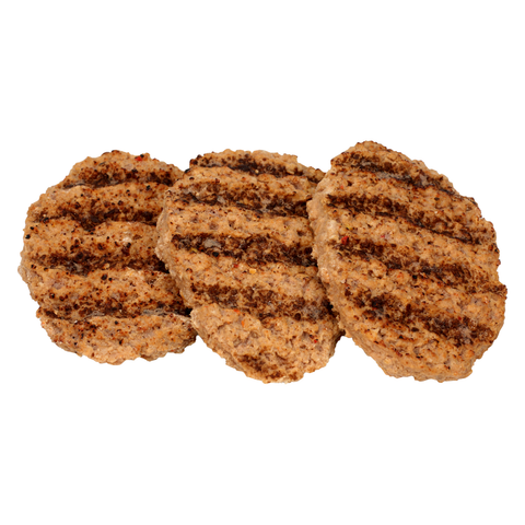Advance Pierre Flame Broiled Beef Salisbury Steak, 3 Ounce -- 96 per case.