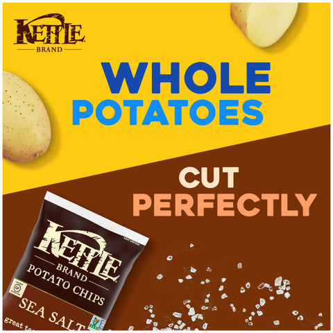 Kettle Foods CHIP POTATO CADDY SEA SALT