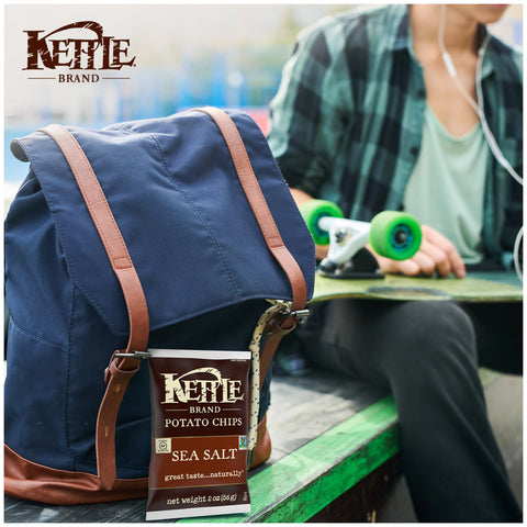 Kettle Foods CHIP POTATO CADDY SEA SALT