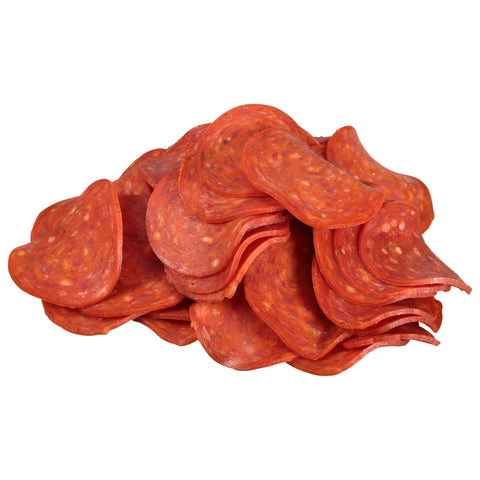 Patrick Cudahy Pavone Dry Sliced Spicy Cup and Crisp Sausage Pepperoni, 5 Pound -- 2 per case.