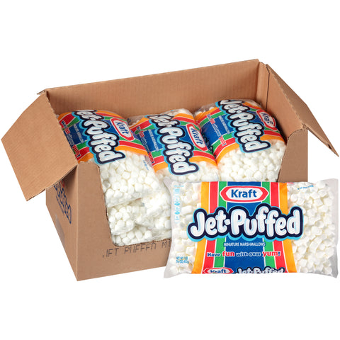 Jet-Puffed Mini Marshmallow - 16 oz. bag, 12 per case