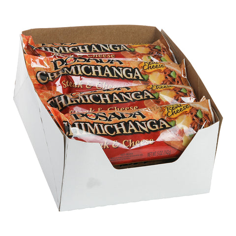 Posada® POSADA CHIMICHANGA STEAK/CHEESE 24/5 Z