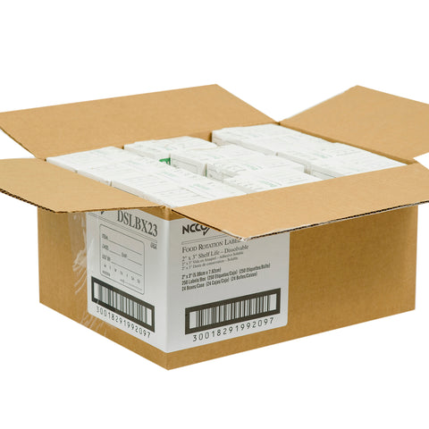 Label Food Rotation Shelf Life Dissolvable 2x3